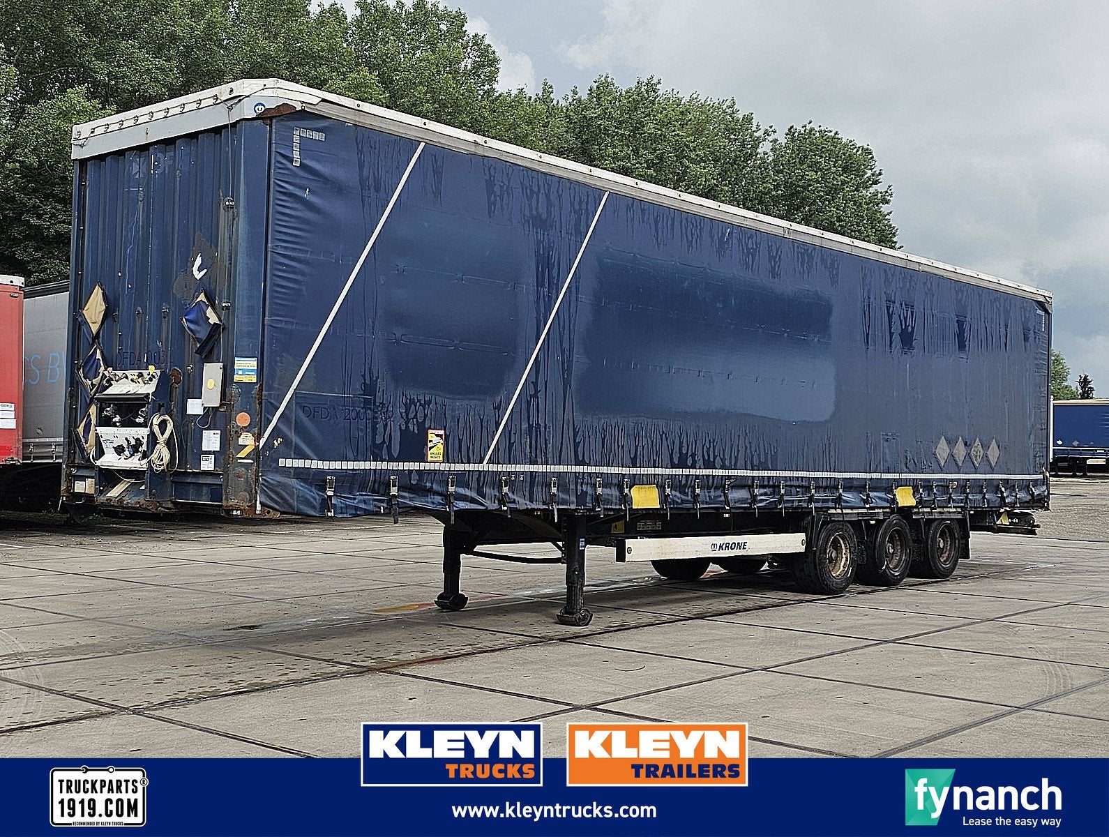 KRONE N/A, Auto's, Vrachtwagens, Bedrijf, Te koop, ABS, Aanhangers en Opleggers, Diesel, Handgeschakeld, Overige kleuren, BTW verrekenbaar