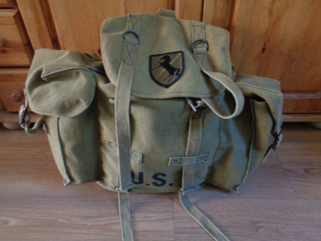 US Army Leger Vintage Rugzak, Ophalen, Landmacht, Amerika, Overige typen