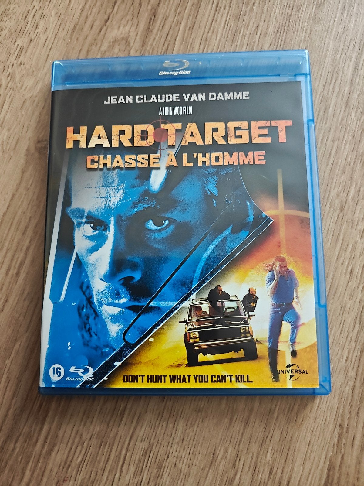 Hard Target (Blu-ray) - Jean-Claude Van Damme, Vanaf 16 jaar, Nederlands, Film, Actie