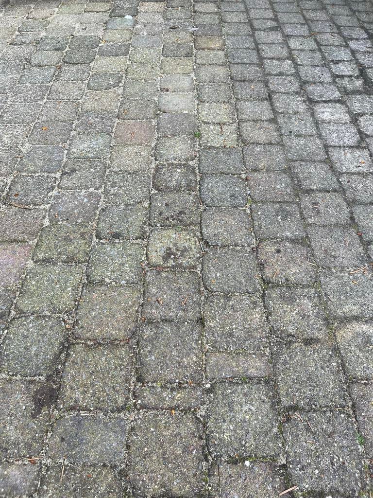 Gratis af te halen: Tuintegels 10x10cm (ca. 3m²), Tuin en Terras, Tegels en Klinkers, Ophalen, Gebruikt, Minder dan 5 m², Beton