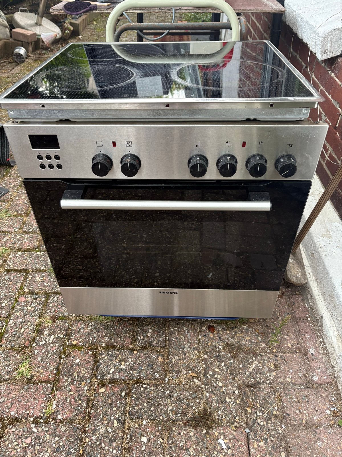Siemens Fornuis, Ophalen, Gebruikt, Hete lucht, 60 cm of meer