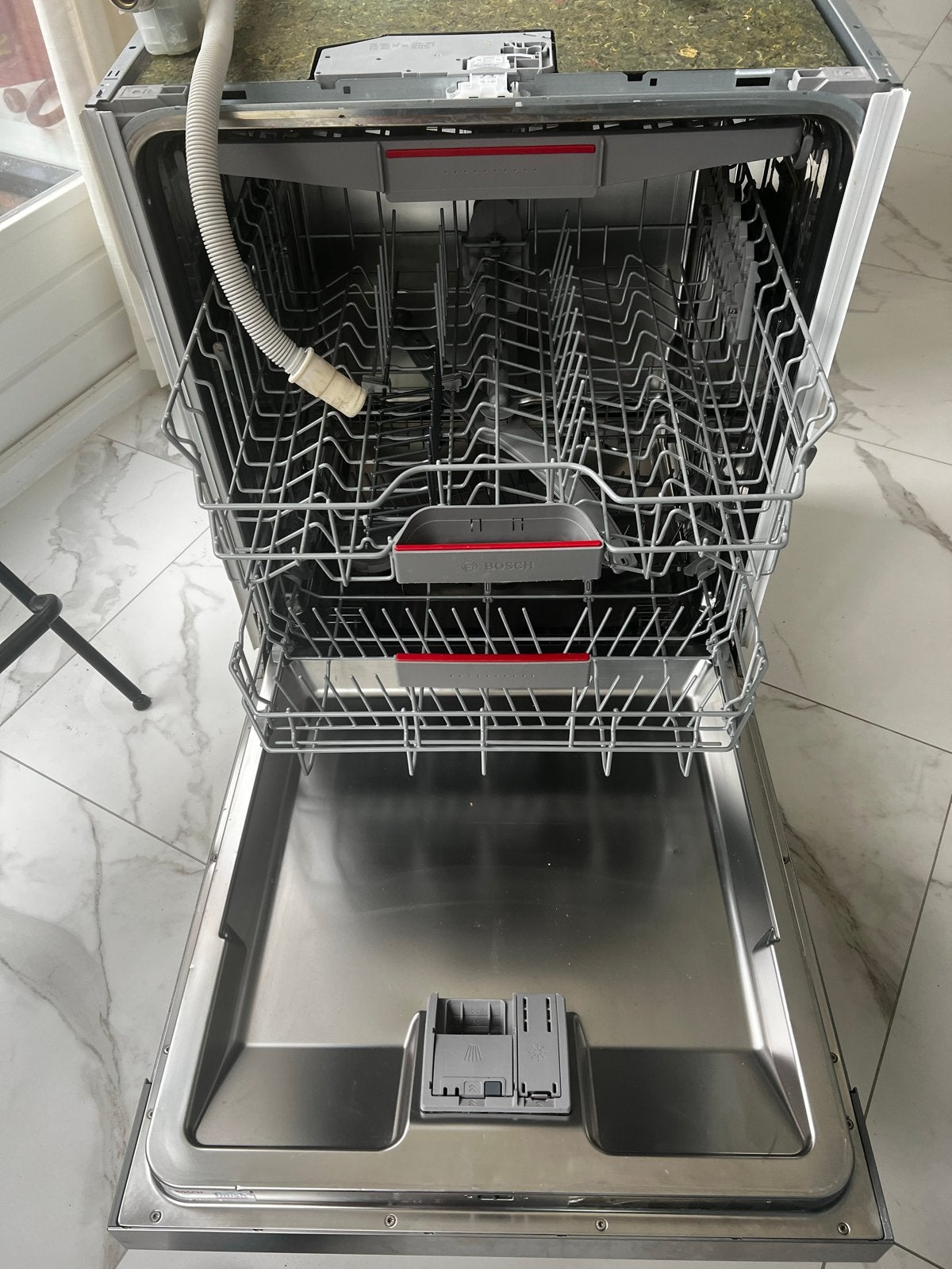 Bosch SuperSilence Vaatwasser uit 2018 - Uitstekende Staat, Witgoed en Apparatuur, Vaatwasmachines, Gebruikt, 60 cm of meer, Ophalen of Verzenden