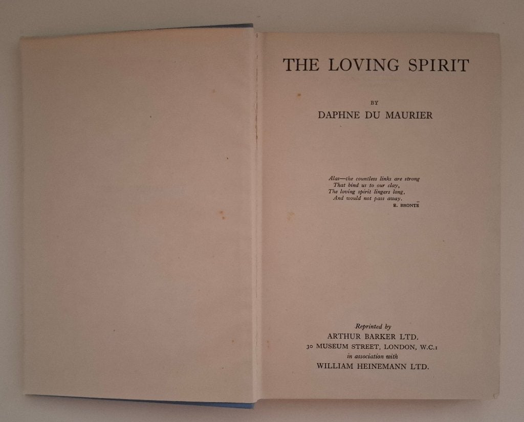 The loving spirit, Daphne du Maurier, Ophalen of Verzenden, Daphne du Maurier