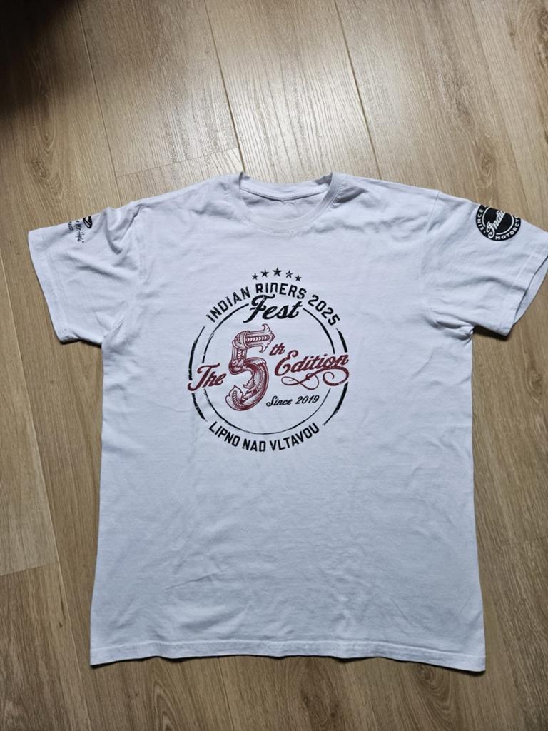 Indian Motorcycles t-shirt, maat M, Ophalen of Verzenden, Gedragen