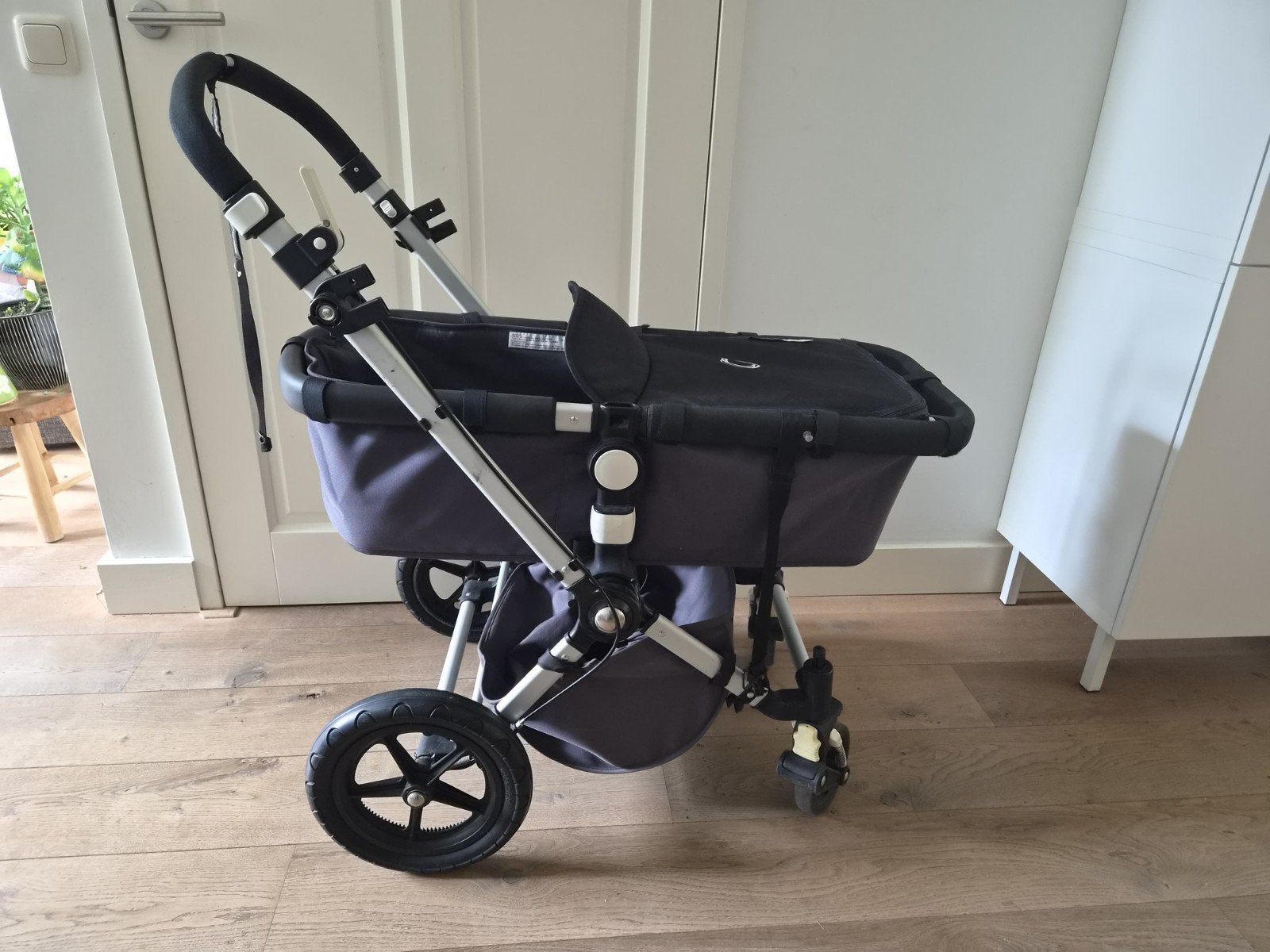 Complete zwarte Bugaboo Cameleon. Wandelwagen en buggy!, Ophalen, Combiwagen, Bugaboo