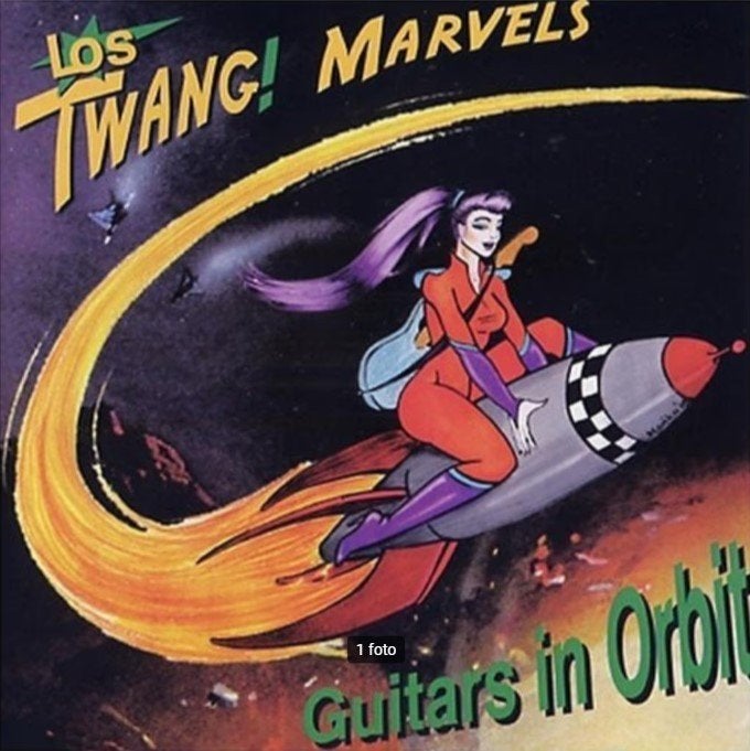 Los Twang! Marvels – Guitars In Orbit [surf], Verzenden, Zo goed als nieuw