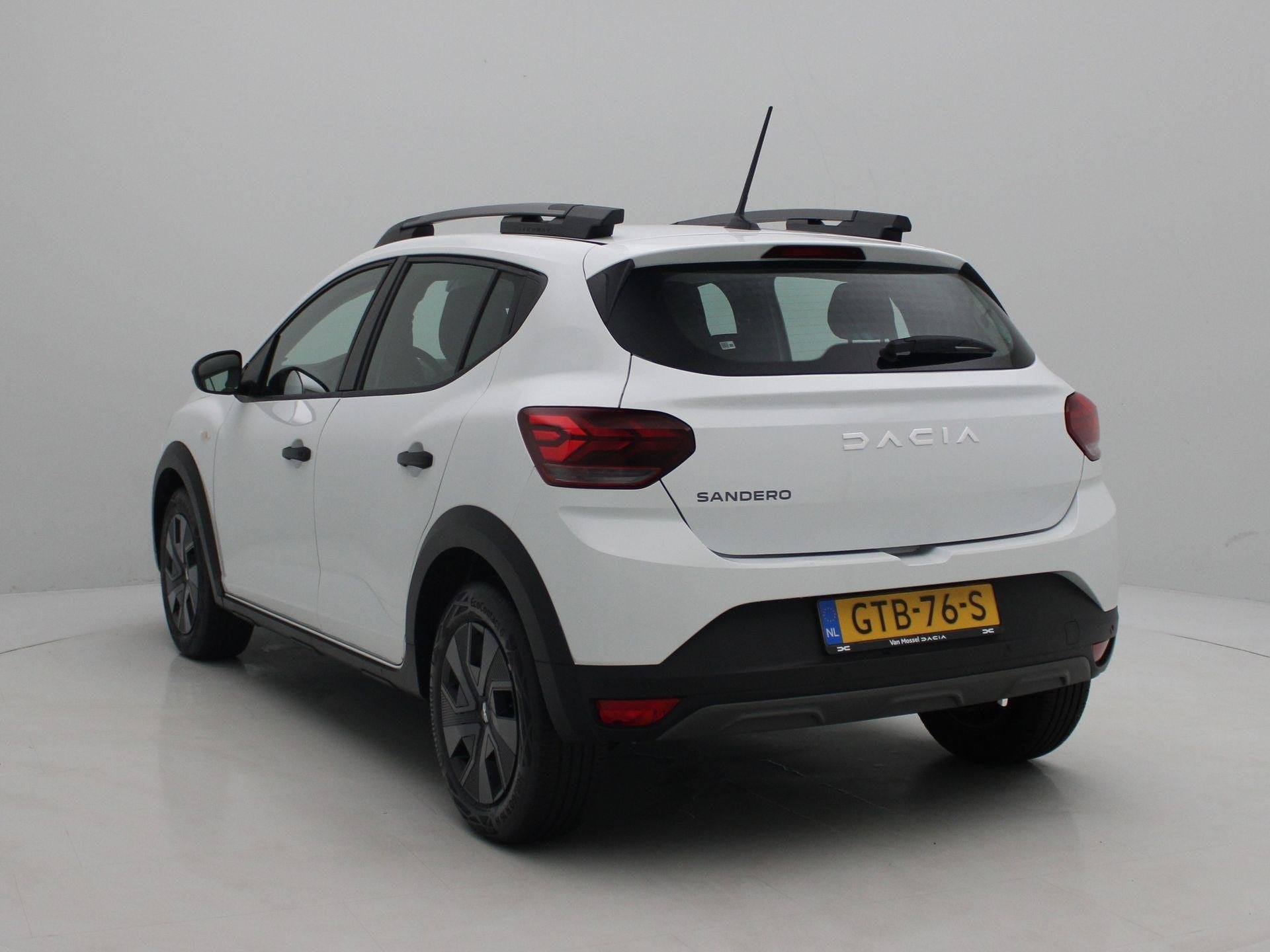 Dacia Sandero Stepway TCe 100 ECO-G Essential | Airco | Dakd, Voorwielaandrijving, Gebruikt, Euro 6, Wit
