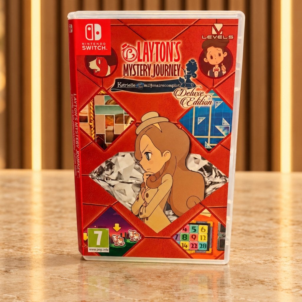 Layton's Mystery Journey Switch Game - In Nette Staat, Nintendo, Zo goed als nieuw, Support@nintendo.com, 11-1 Hokotate-cho, Kamitoba, Minami-ku
Kyoto 601-8501
Japan