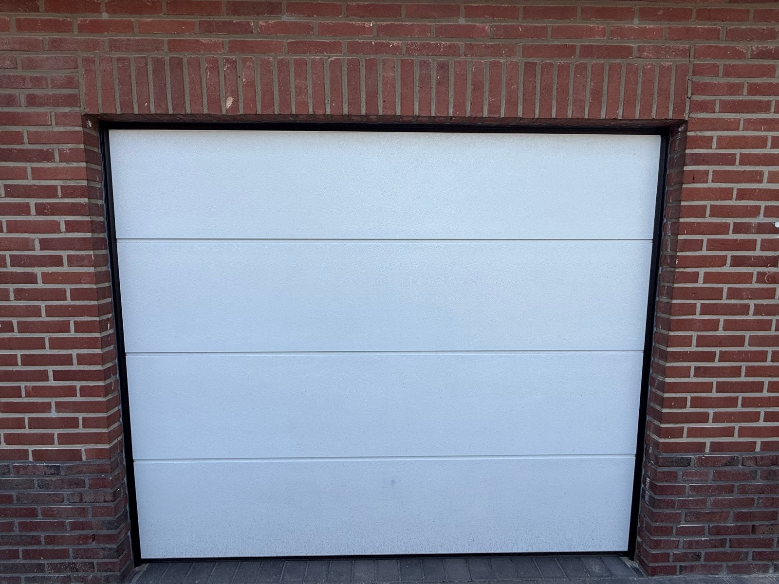 Garagedeur met elektrische opener, 236x200 cm, Ophalen
