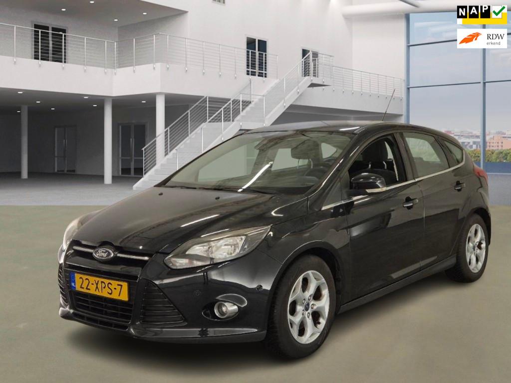 Ford Focus 1.0 EcoBoost Lease Titanium|NAVI|DODEHOEKSENSR|KE, Euro 5, 101 pk, Gebruikt, 635 kg