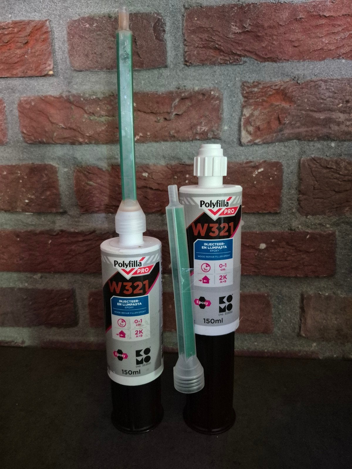 Polyfilla Pro W321 Injecteer- en Lijmpasta (2x 150ml), Ophalen of Verzenden, Nieuw, Overige typen