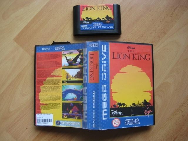 Lion King Sega Megadrive Mega Drive, Spelcomputers en Games, Gebruikt, 1 speler, Ophalen of Verzenden, Vanaf 3 jaar
