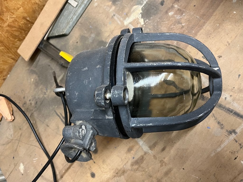 Bunkerlamp Industriële lamp, Ophalen of Verzenden