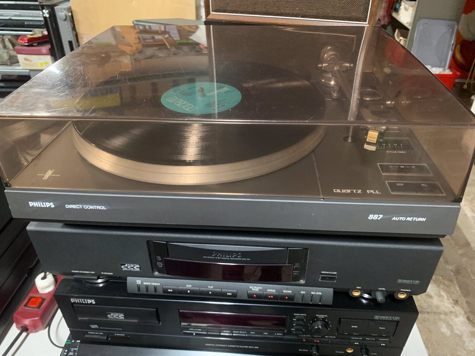 Philips Quartz PLL type 887, Ophalen, Zo goed als nieuw, Philips