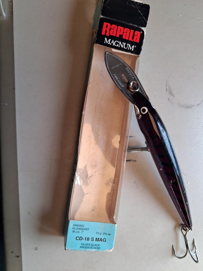 Rapala Magnum Plongeant CD-18-S-Mag, Watersport en Boten, Ophalen of Verzenden, Gebruikt, Overige typen