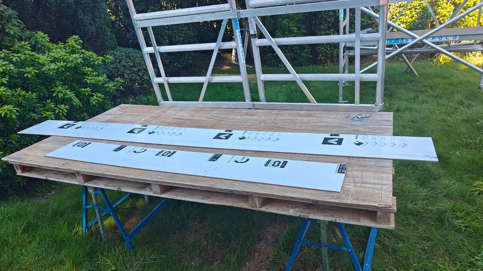 Rockpanel Uni 6 mm Wit RAL 9010 platen, Ophalen, Nieuw, Overige materialen, Minder dan 20 mm
