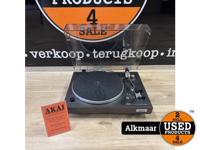 Akai AP-100C 33-45 Toeren Platenspeler | Nette staat, Audio, Tv en Foto, Platenspelers, Akai, Zo goed als nieuw, Support@akai.com