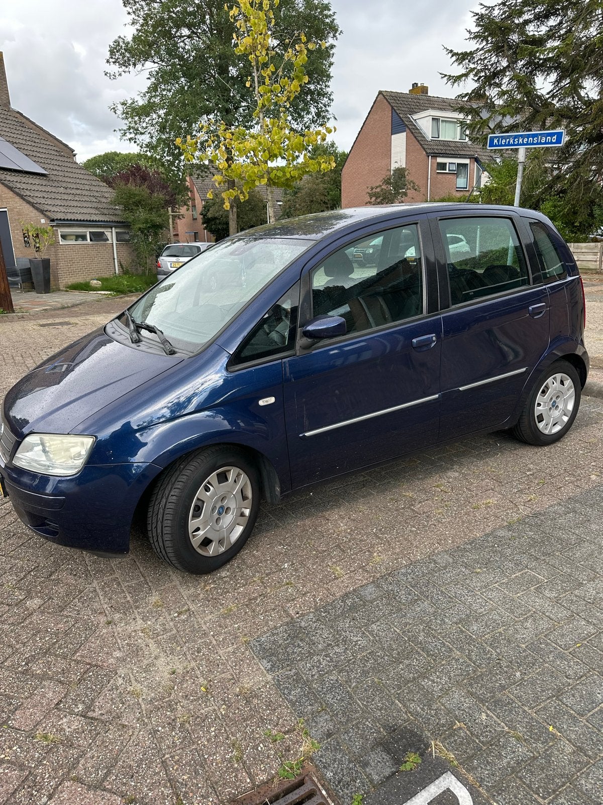 Fiat Idea 1.4 16V AUT 2006 Blauw, Idea, Origineel Nederlands, Particulier, 1000 kg