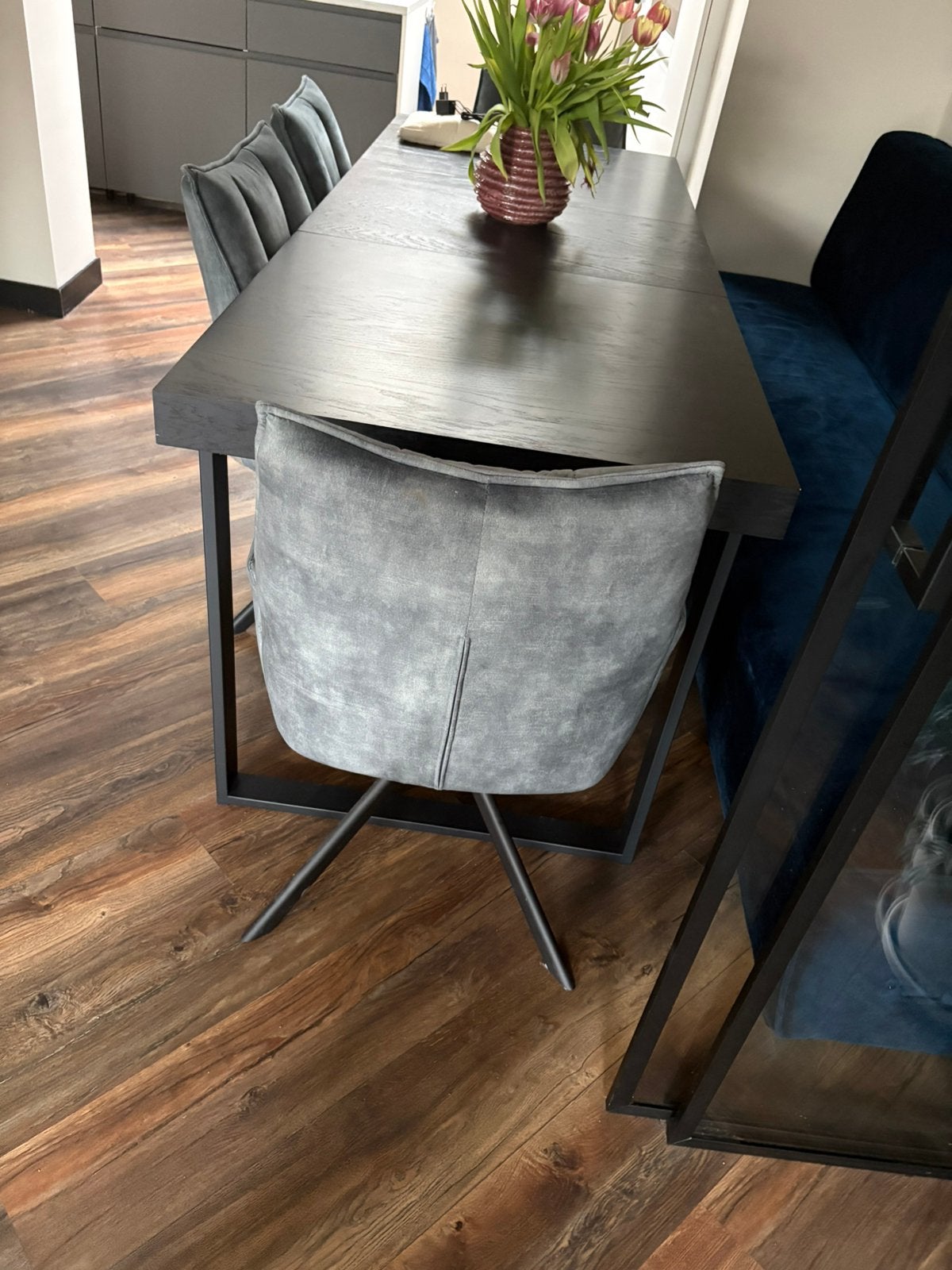 Eettafel bank, Huis en Inrichting, Tafels | Eettafels, Ophalen, Rechthoekig, 200 cm of meer, 50 tot 100 cm