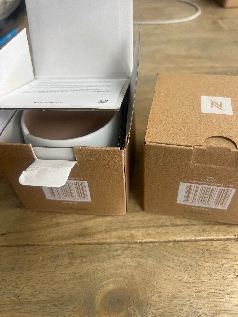 2 x nieuw ongebruikt in verpakking Origin Lungo Cups Nespres, Overige merken, Nieuw, Ophalen of Verzenden, Overige stijlen