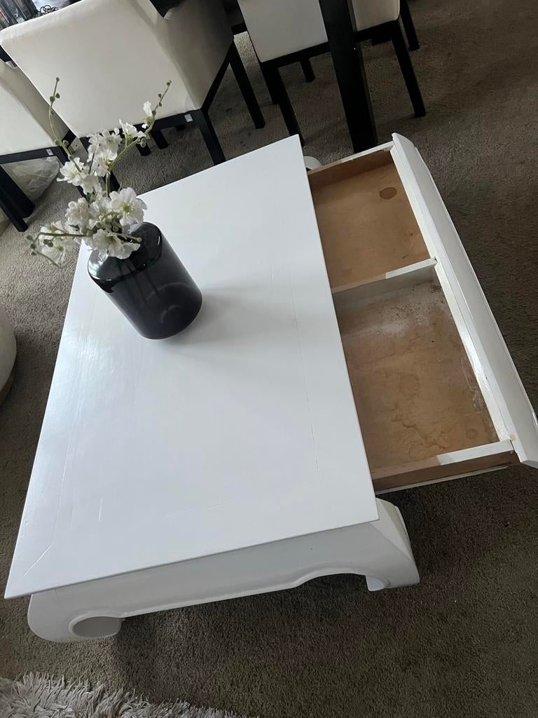 Mooie opium tafel, Huis en Inrichting, Tafels | Salontafels, Gebruikt, 100 tot 150 cm, Minder dan 50 cm, Rechthoekig