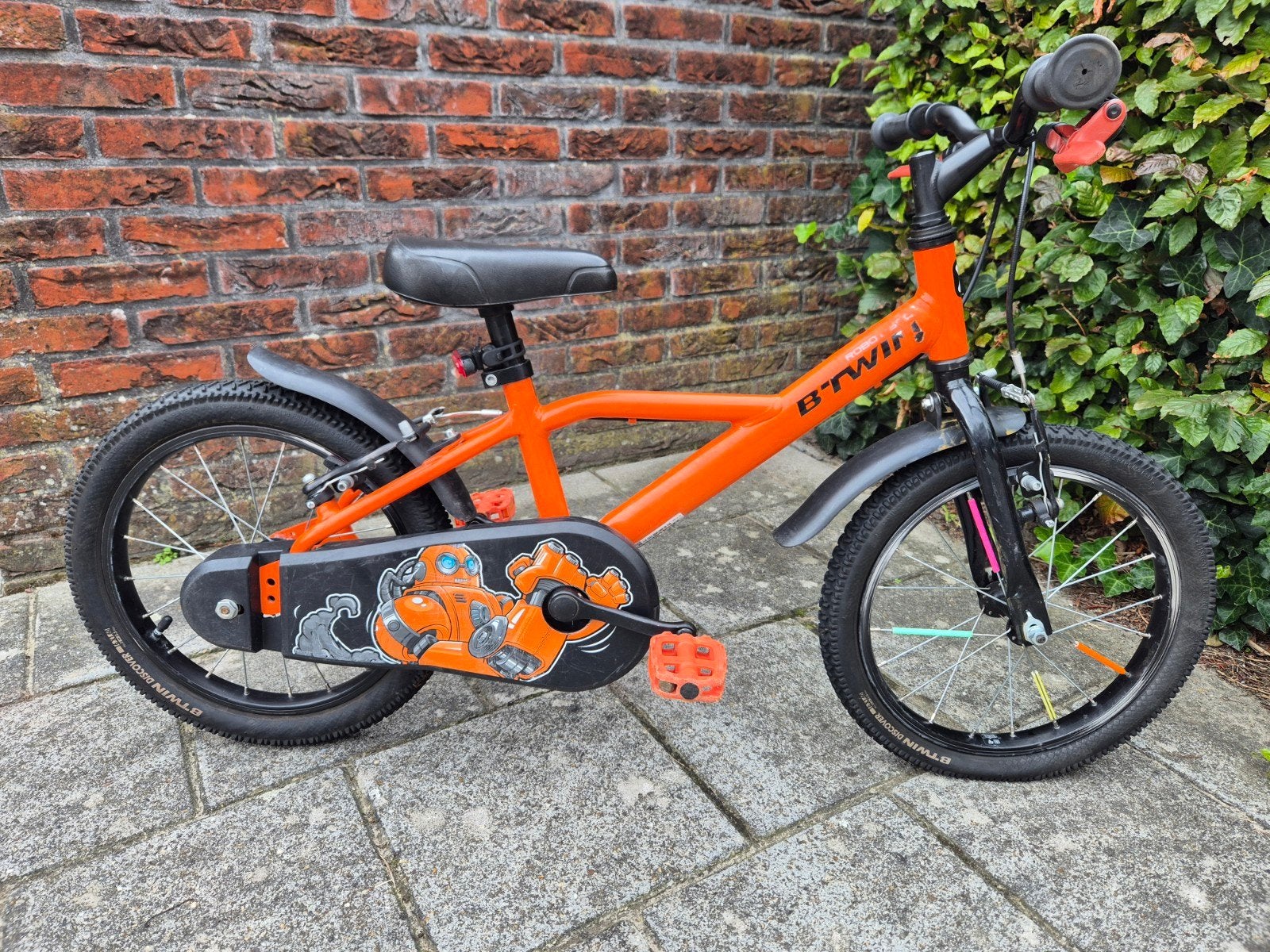 BTWIN Kinderfiets 16 inch, Ophalen