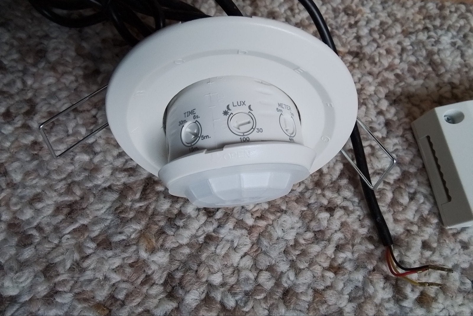 Inbouw PIR Bewegingsmelder, Doe-het-zelf en Verbouw, Elektra en Kabels, Ophalen, Zo goed als nieuw
