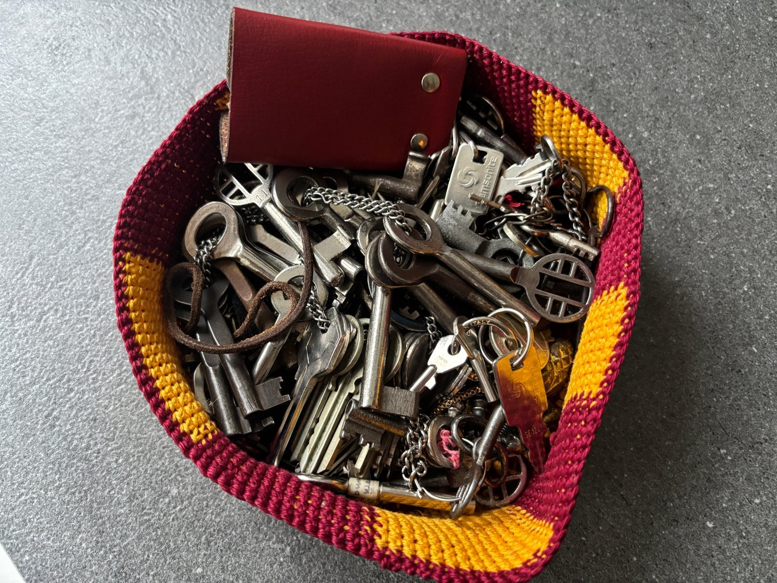 Grote collectie vintage sleutels., Ophalen of Verzenden
