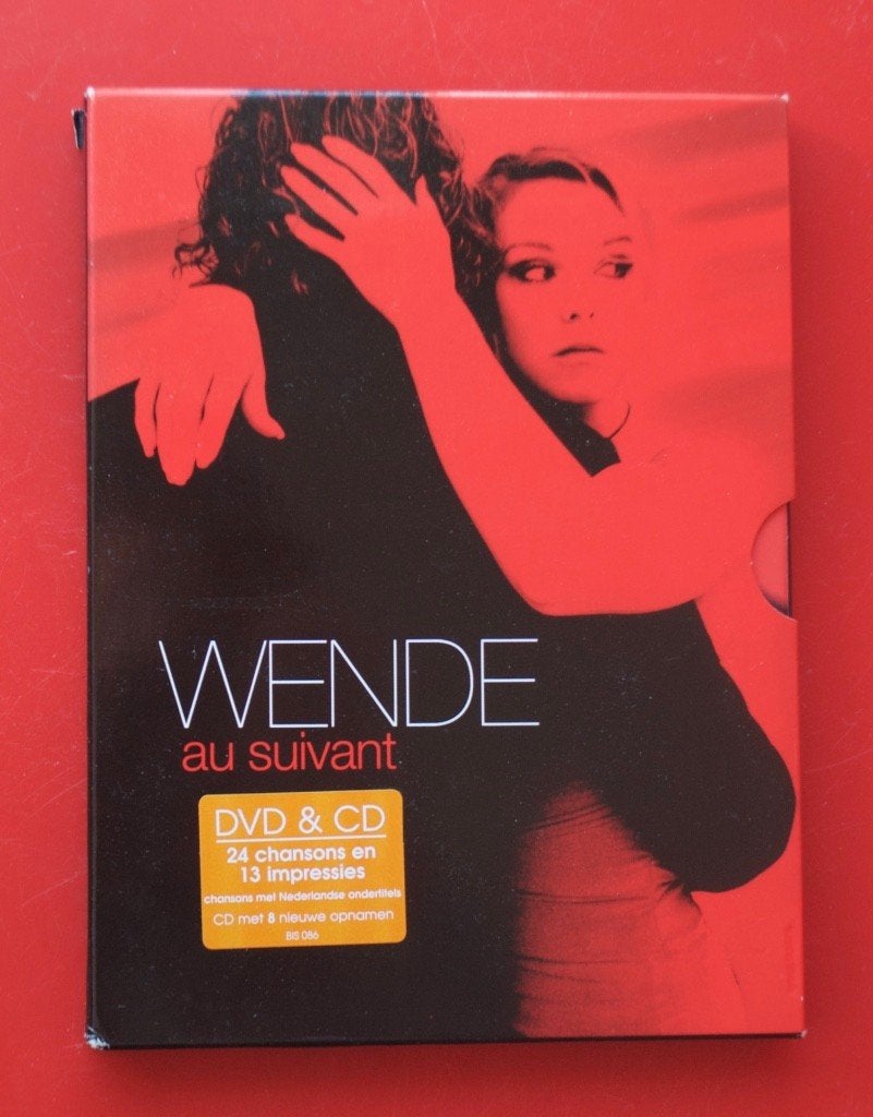 dvd Wende Snijders Au suivant + cd uit 2005 chansons, Alle leeftijden, Ophalen of Verzenden, Gebruikt, Muziek en Concerten