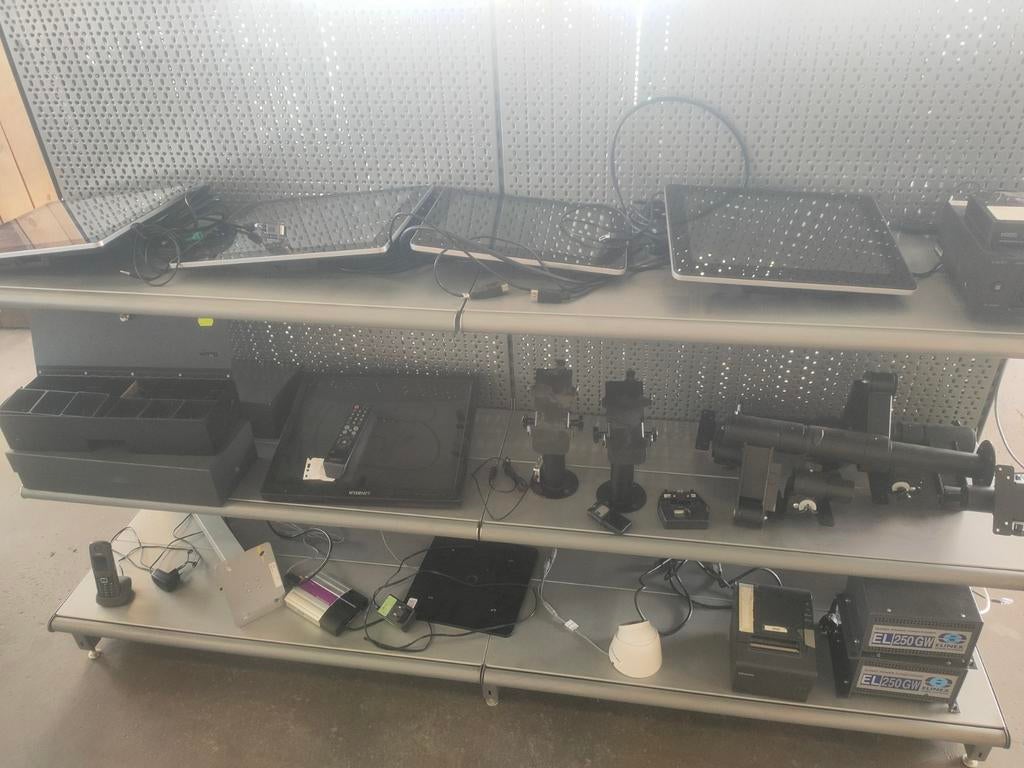 Compleet kassa systeem! Werkend uit de Big Bazar gehaald., Ophalen, Minder dan 2 meter