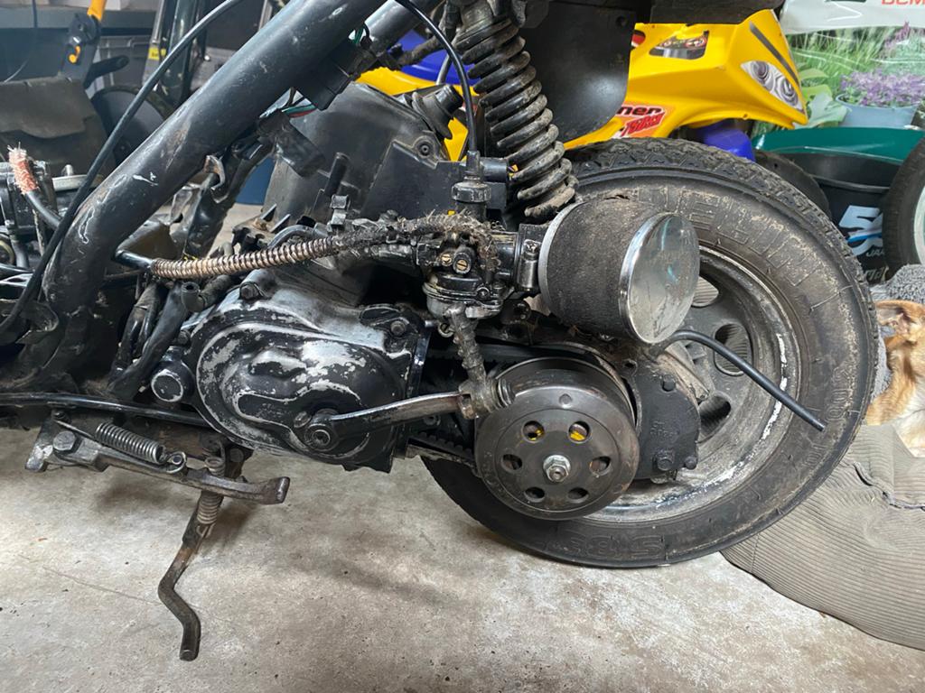 Zeldzame Honda Dio 50cc 2T blok - Goed lopend, Japan import, Ophalen of Verzenden, Gebruikt, Blok