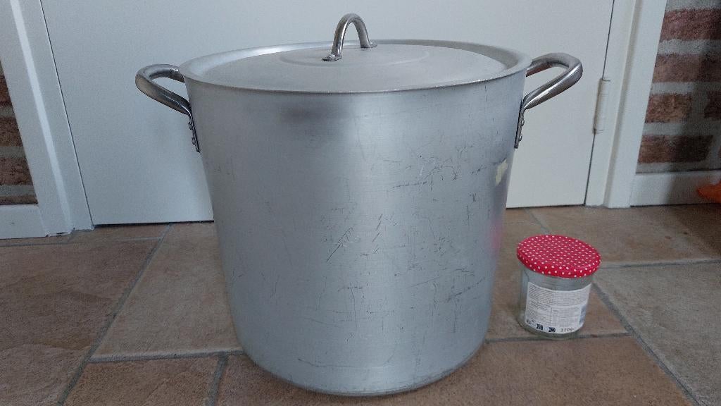 grote aluminium kookpan, Ophalen, Gebruikt, Rvs, Kookpan of Snelkookpan