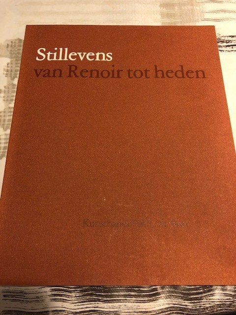 Stillevens van Renoir tot heden -Kunsthandel M.L. De Boer, Hans Redeker, Ophalen of Verzenden, Zo goed als nieuw, Schilder- en Tekenkunst