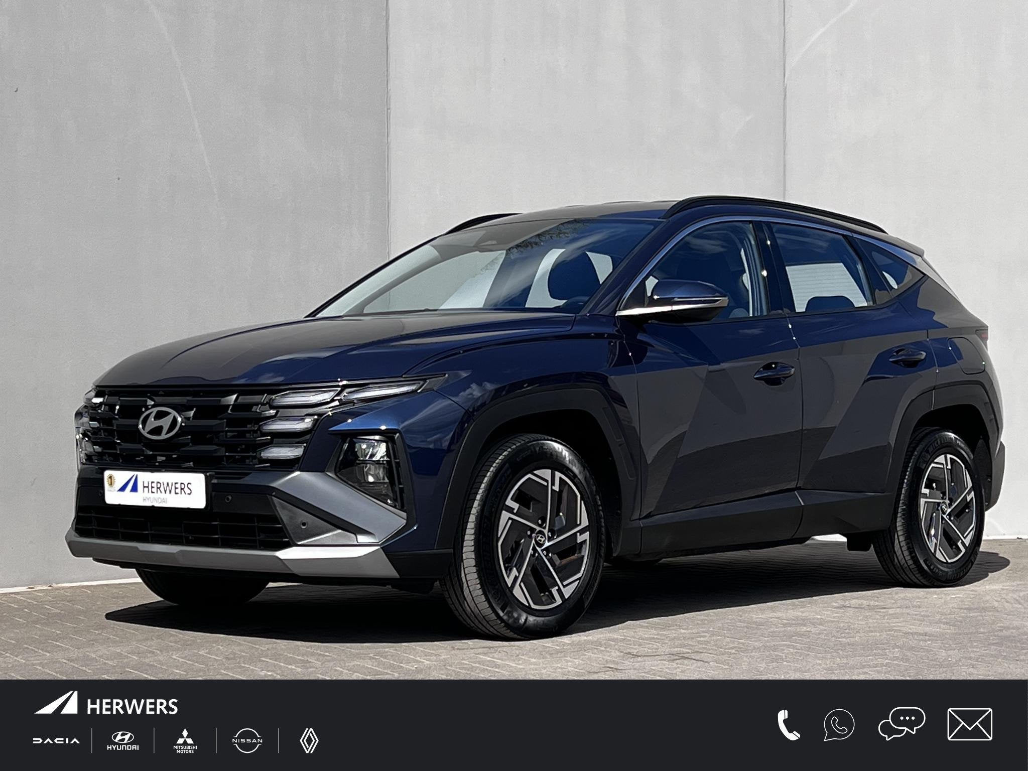 Hyundai Tucson 1.6 T-GDI HEV Comfort / Facelift / Automaat /, Stof, Gebruikt, 4 cilinders, 1360 kg