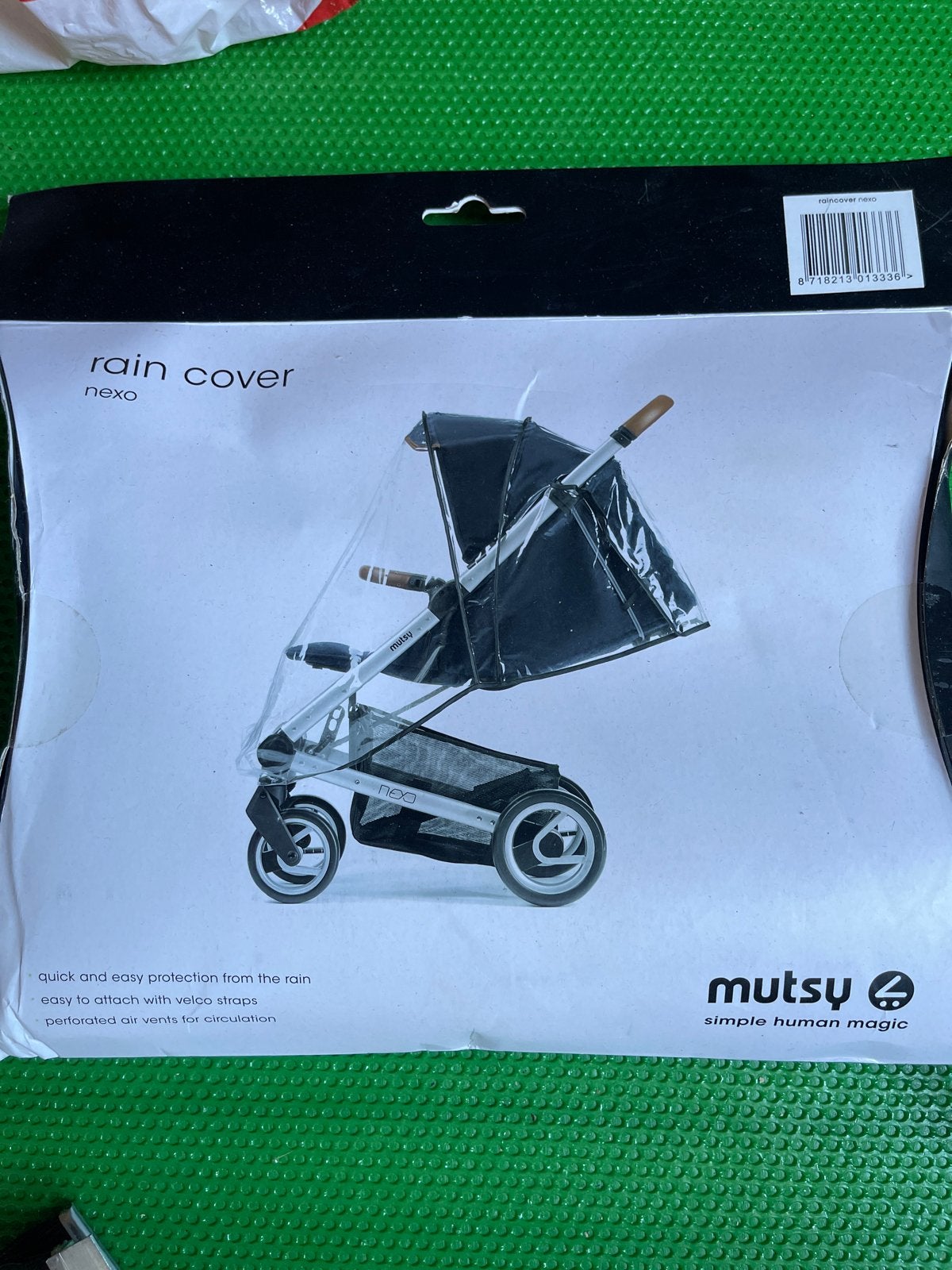 Mutsy Nexo regenhoes - Nieuw in verpakking, Kinderen en Baby's, Buggy's, Ophalen of Verzenden, Nieuw, Overige merken, Regenhoes
