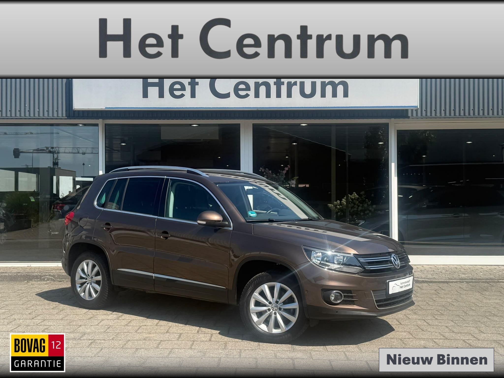 Volkswagen Tiguan 1.4 TSI Sport&Style Trekhaak - nwe ketting, Voorwielaandrijving, Euro 5, Gebruikt, Zwart