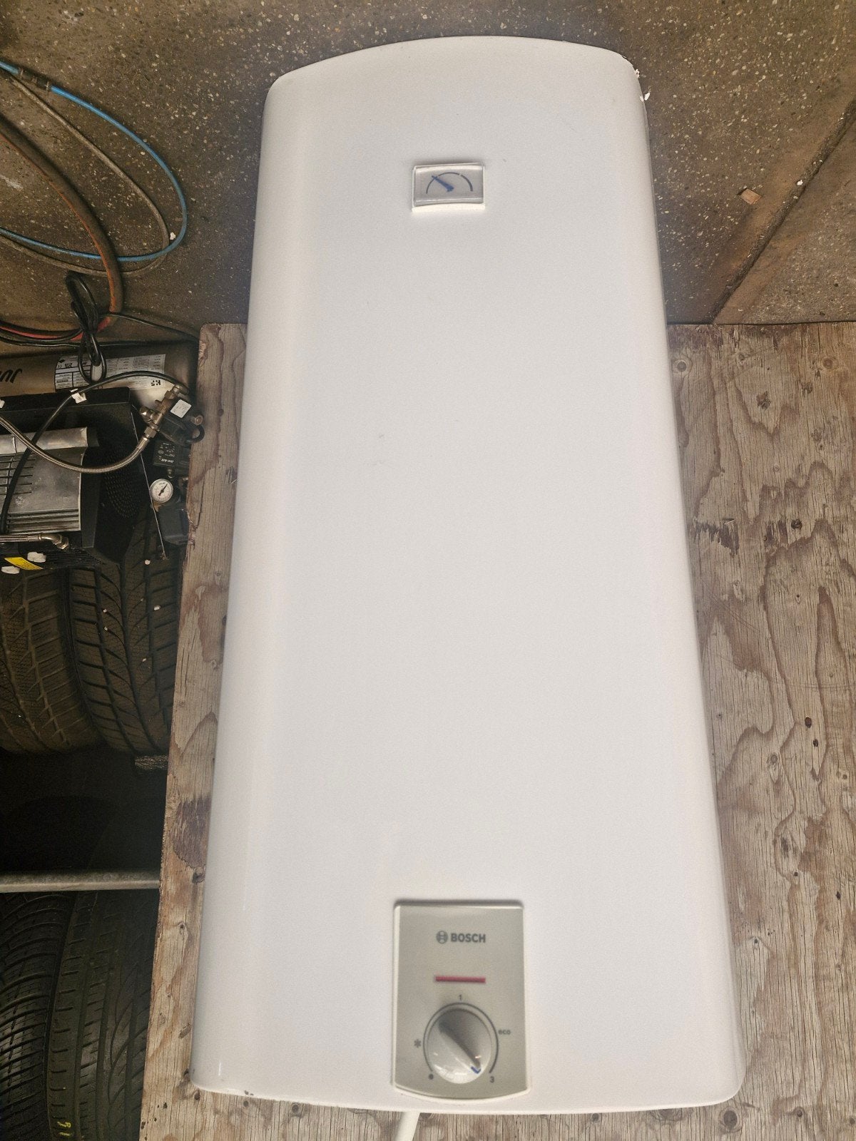 wandboiler bosch 100 liter boiler, Ophalen, Gebruikt, 100 liter of meer, Boiler