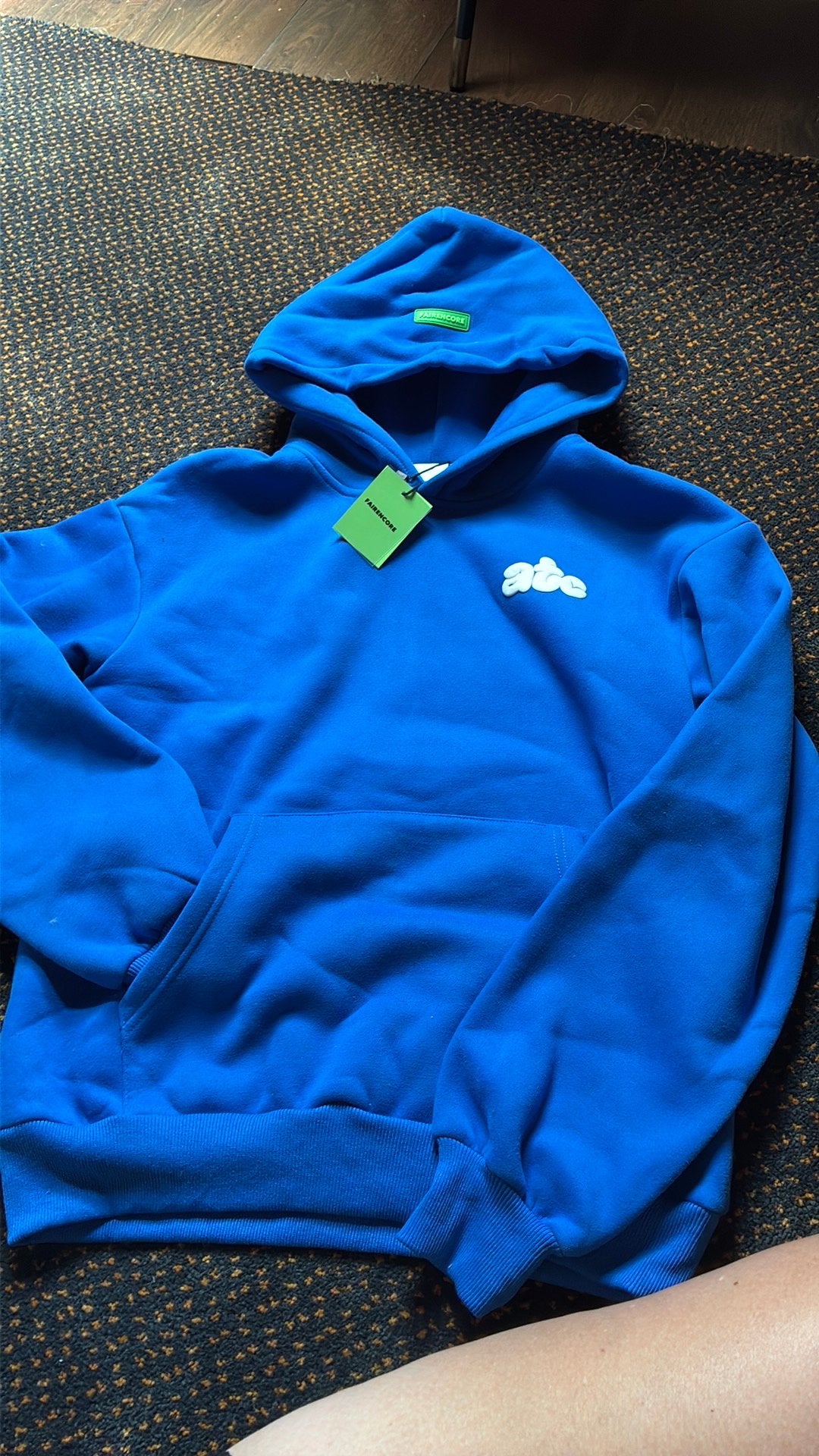 Fairencore streetware amsterdam maat s hoodie, Ophalen of Verzenden, Nieuw, Maat 46 (S) of kleiner, Blauw