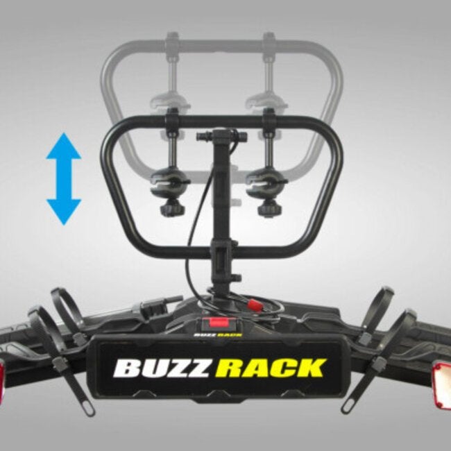 Buzz Rack Scorpion Pro XL Fietsendrager Fatbike Ebike NP€589, Auto diversen, Fietsendragers, Ophalen, Zo goed als nieuw, Trekhaakdrager