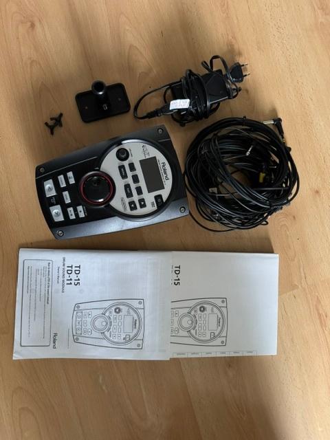 Roland TD-11 Drummodule | Topstaat & Complete Kabelset, Muziek en Instrumenten, Drumstellen en Slagwerk, Ophalen of Verzenden