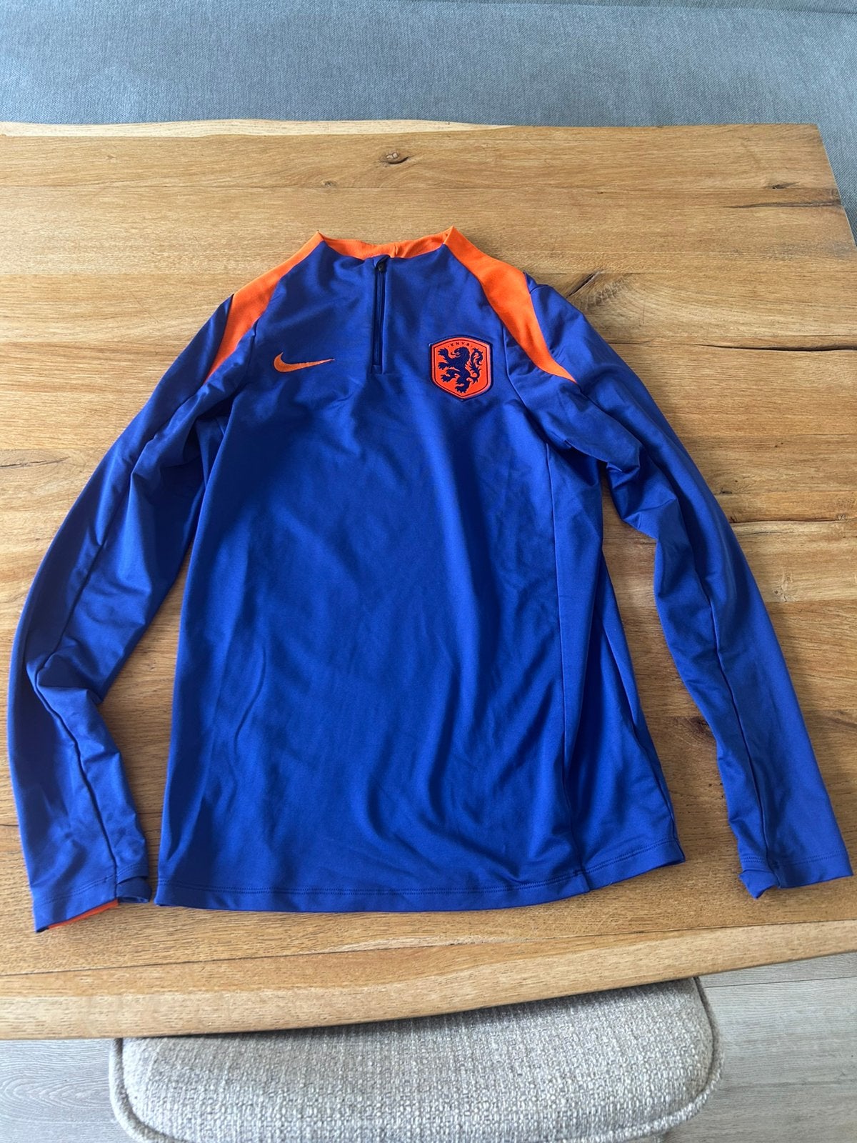 Nederlands elftal trainingspak ( Maat S), Ophalen, Zo goed als nieuw, Blauw, Voetbal