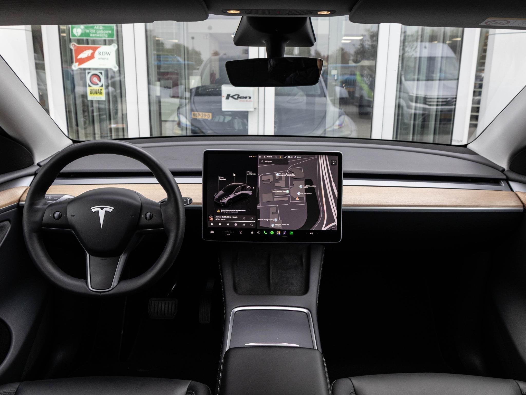 Tesla Model Y Long Range AWD 75 kWh | ACC | Panoramadak | St, Auto's, Stof, Gebruikt, 495 min, Origineel Nederlands