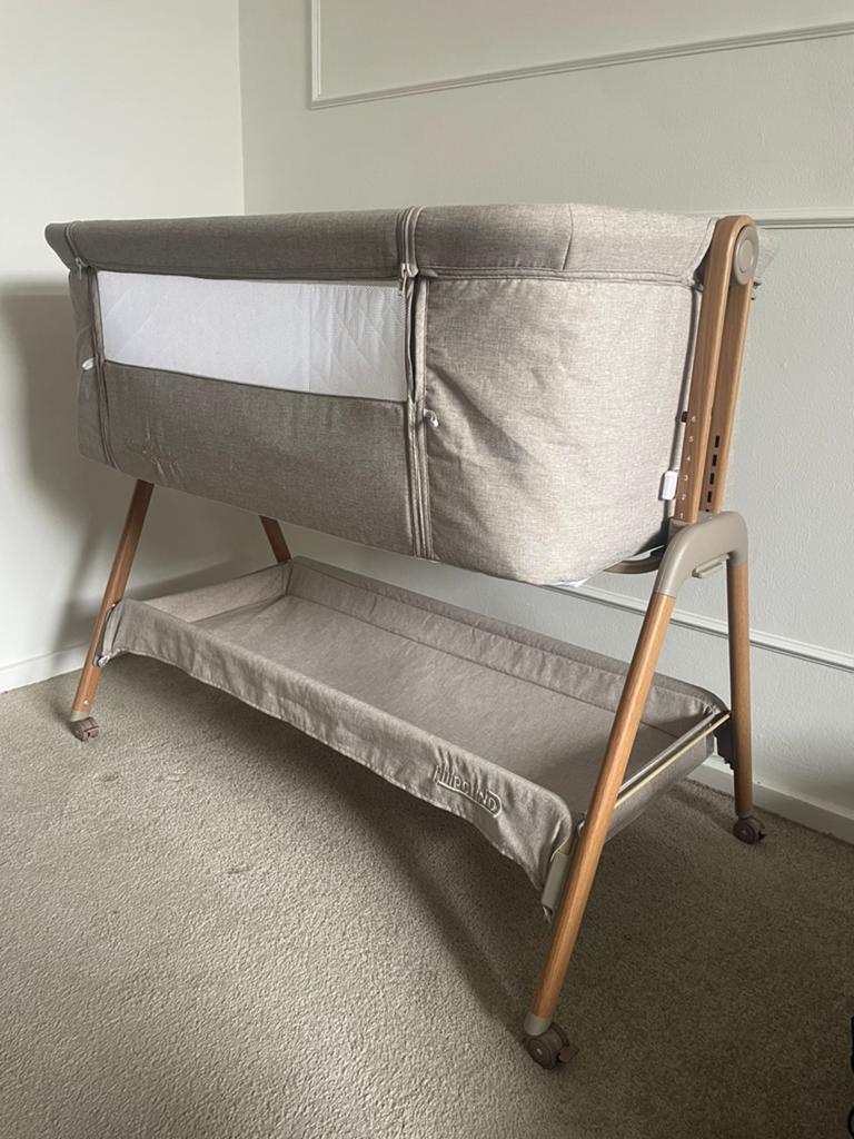 Chipolino co-sleeper beige, Ophalen, Zo goed als nieuw, Wieg