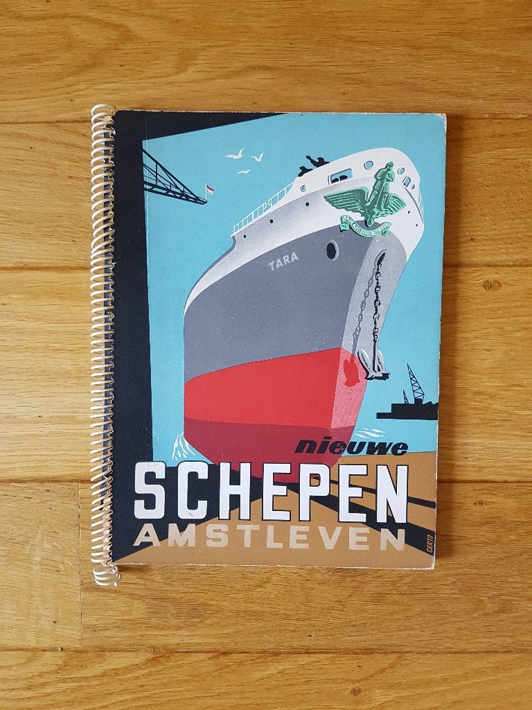 schepen, uitgegeven door Amstleven uitgave 1939 en 1954, Ophalen of Verzenden, Gelezen, A.F. de Savornin Lohman, Boot