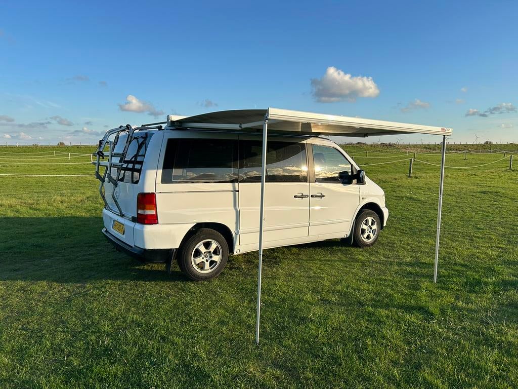 Mercedes-Benz Vito Camperbus 1997 - “Tjibbe”, Tot en met 2, Mercedes-Benz, Particulier, Audio installatie