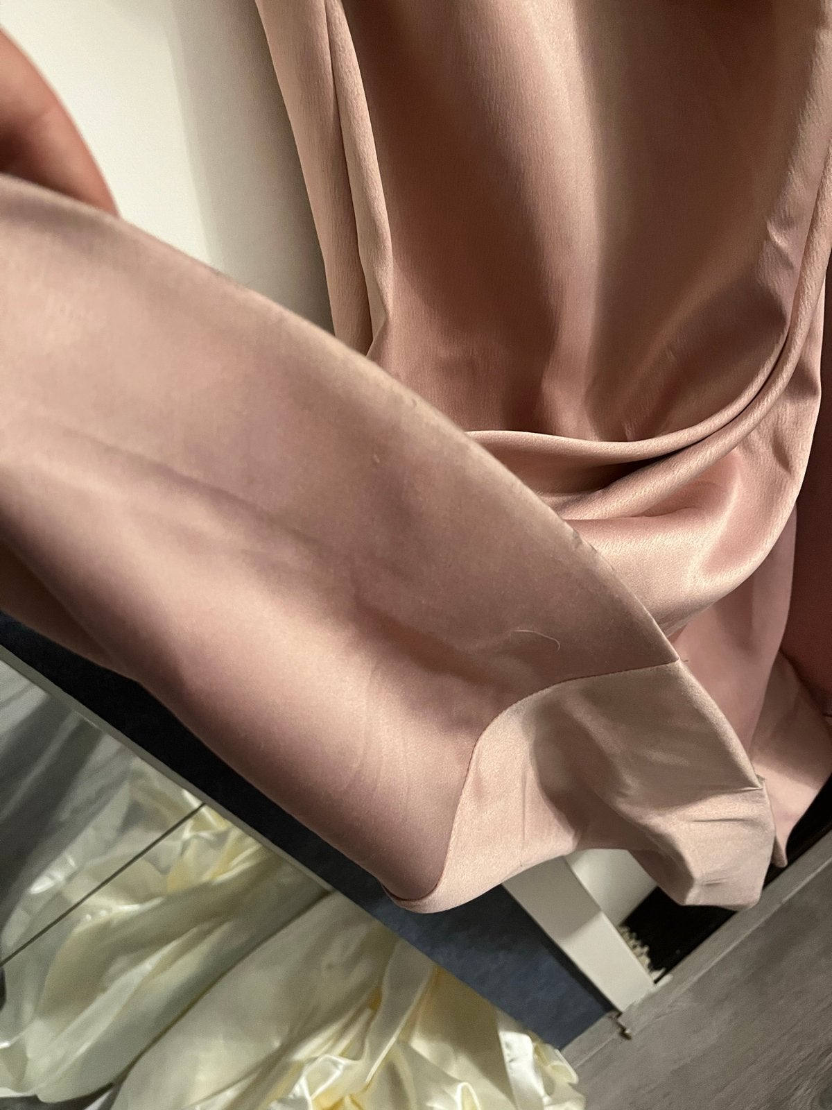 Elegante Roze Feestjurk met Strass Detail, Kleding | Dames, Ophalen, Galajurk, Roze, Maat 36 (S)