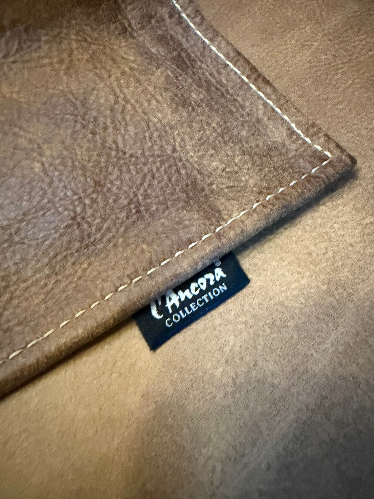 L’Ancora Collection Luxe Hoekbank | Echt Africa-leder |, Huis en Inrichting, Banken | Bankstellen, Ophalen, Info@chesterfieldjunkie.nl