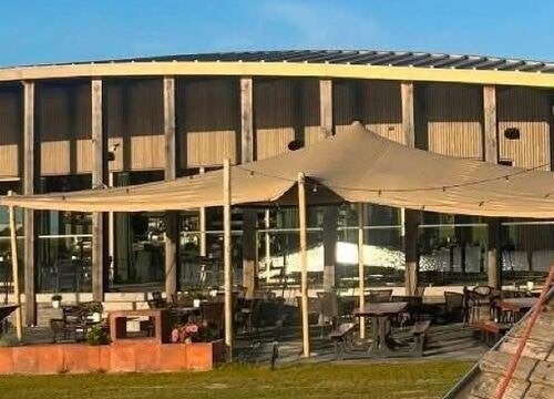 Stretchtent 10,5 x 5 m, nieuw, 4-laags doek, complete set, Ophalen, Partytent, Nieuw, 4 tot 6 meter