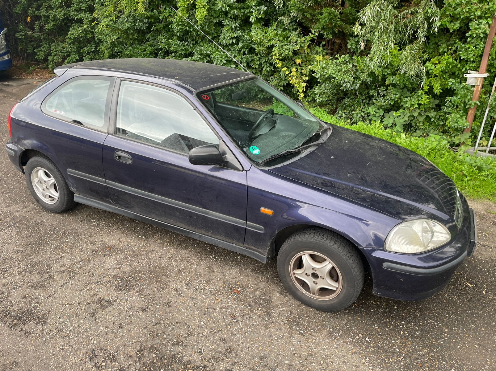 Honda Civic 1.4 AIRCO 1997 Dark Amethyst Pearl EJ9, Voorwielaandrijving, 1396 cc, Handgeschakeld, Particulier