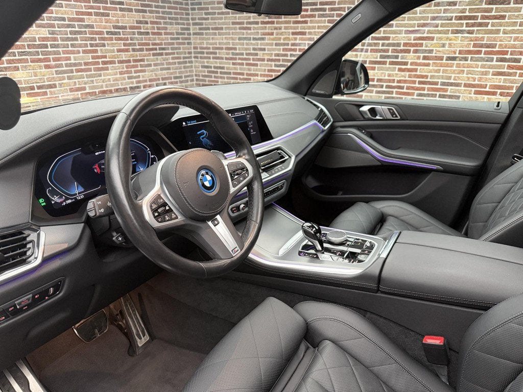 BMW X5 xDrive45e High Executive | M-Sport | Panorama | Trekh, Auto's, BMW, Gebruikt, 394 pk, Blauw, Plug-in hybride